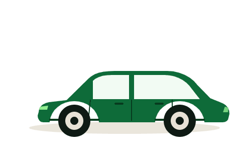 Saloon vehicle illustration